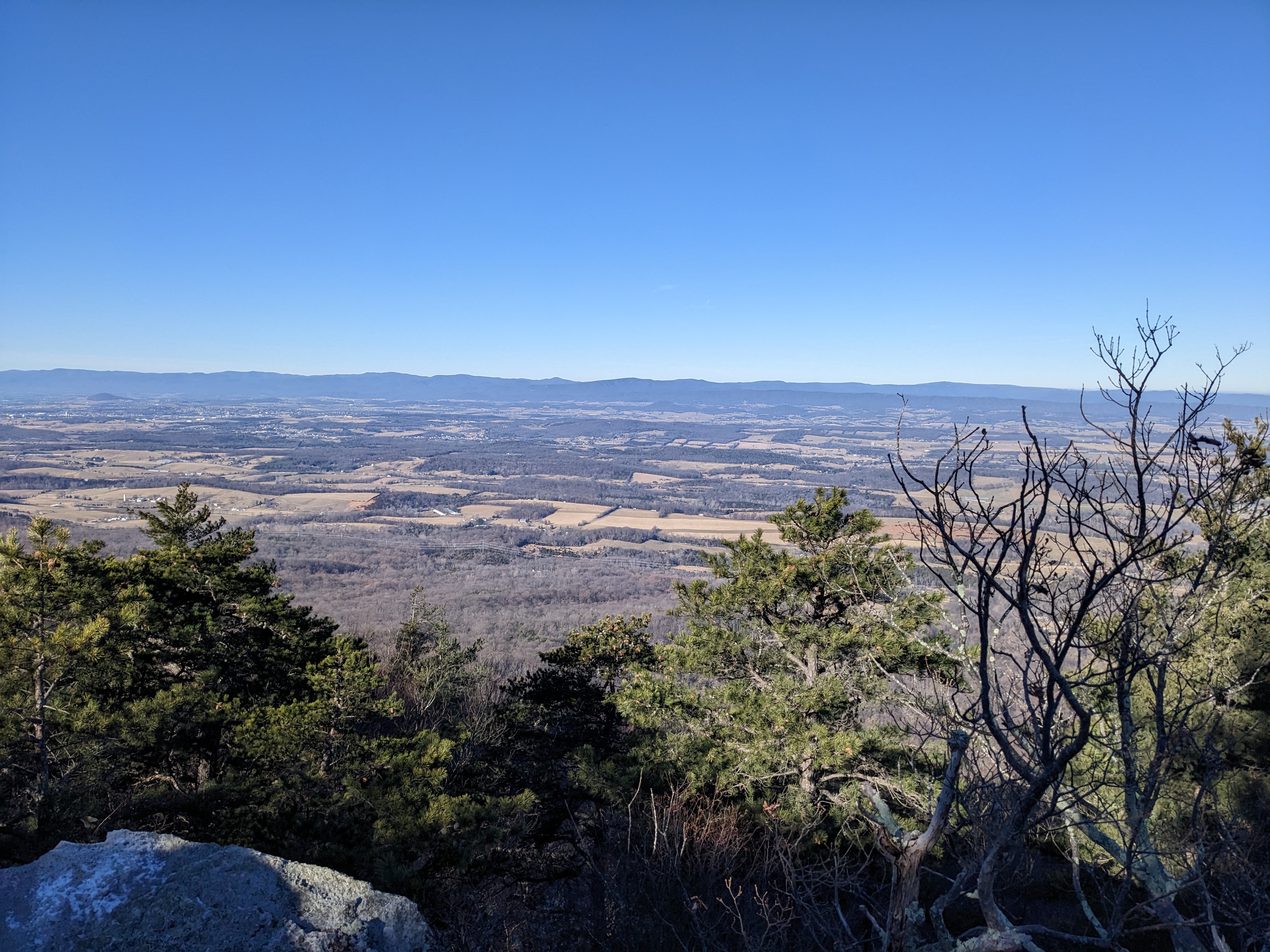 I think this is humpback rocks, but I can't remember for sure. It was a nice hike, and the view from the top was great.